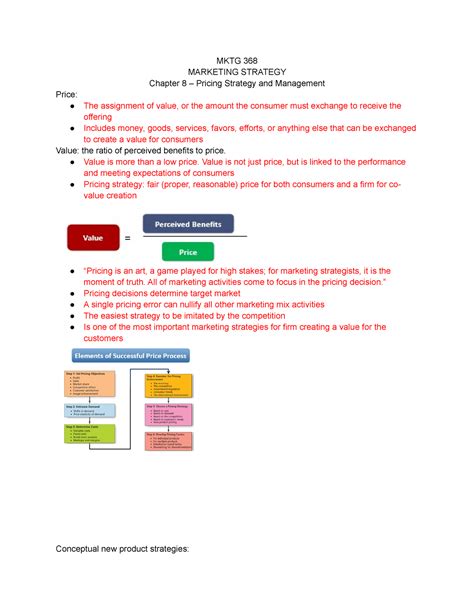 Ch Mktg Chapter Lecture Notes For Professor Moon Mktg