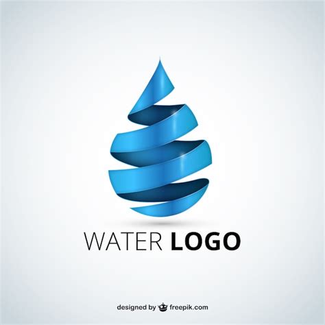 Water Logo Vector Premium Download