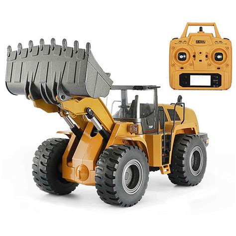 Buy MAFANG Remote Control RC Construction Bulldozer Toy Tractor Truck