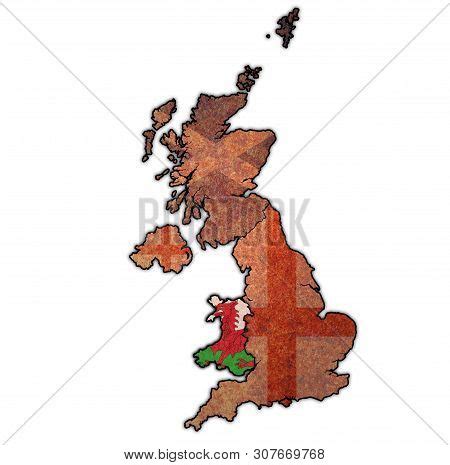 Wales On Political Map Image & Photo (Free Trial) | Bigstock