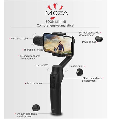 Moza Mini Mi Axis Gimbal Stabilizer For Smartphone Jakarta Camera