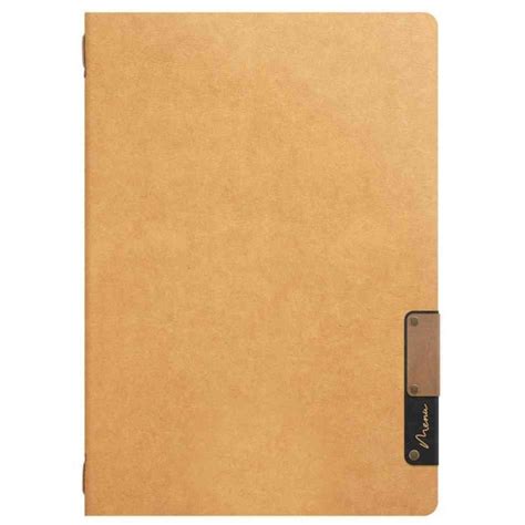 Stock Bureau SECURIT Protège menus Nature Collection A5 beige