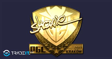 Sticker Shox Gold Krakow Tradeit