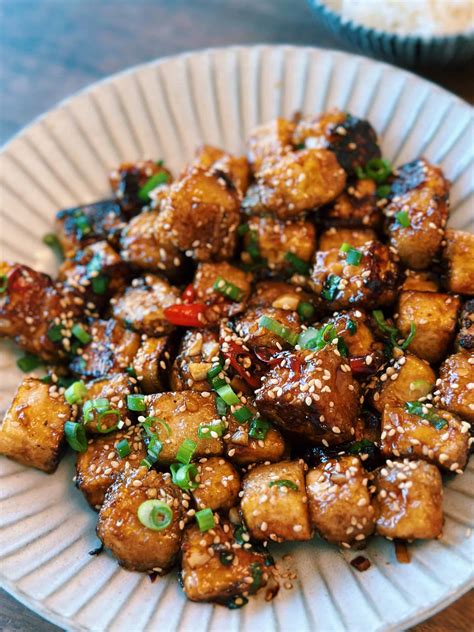 Spicy Popcorn Tofu Minutes Only Tiffy Cooks