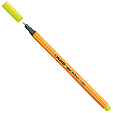 Fineliner Point Tratto Mm Giallo Neon Stabilo