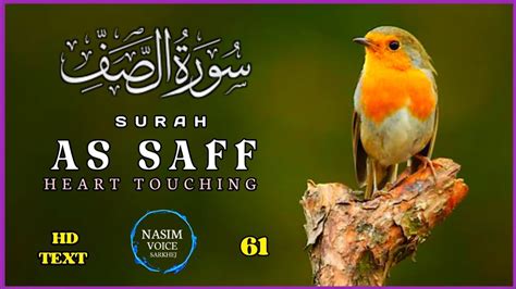 Surah As Saff Tilawat Beautiful Voice Heart Touching