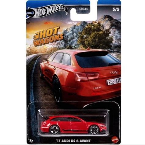 Jual HOT WHEELS HOT WAGONS 17 AUDI RS 6 AVANT Shopee Indonesia