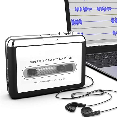 Cdl Tech Ezcap Usb Cassette Player Capture Cassette Tape To Mp