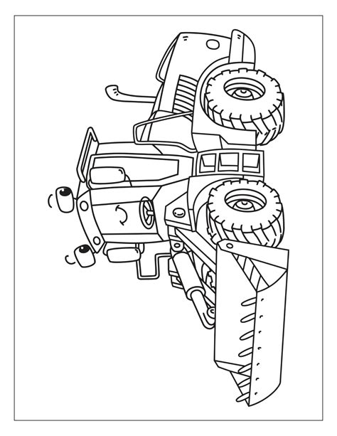 Coloriages Camion De Construction Imprimer