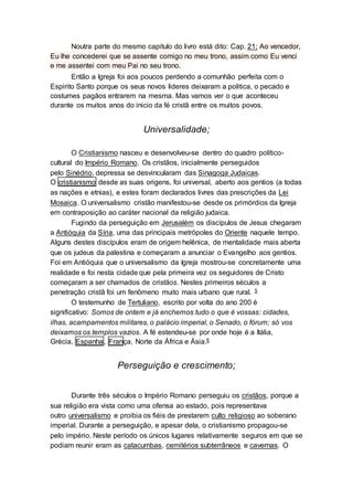 Jesus o verdadeiro fundador da Igreja Apostólica PDF