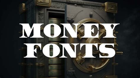 13 Fancy Money Fonts To Add To Your Toolkit Today Hipfonts