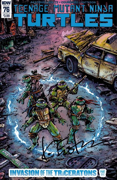 TMNT Color Classics #9 SIGNED – Kevin Eastman Studios