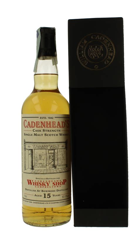 Bowmore Years Old Cl Cadenhead S Whisky Shop Campbeltown