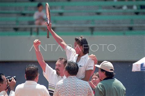 LISA TENIS SEA GAMES XIX JAKARTA ANTARA Foto