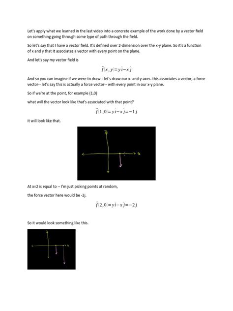 Line Integral Example | PDF | Force | Integral