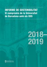 Informe De Sostenibilitat 2018 2019 EBook Oficina De Control Intern