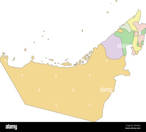 Abu dhabi map Cut Out Stock Images & Pictures - Alamy