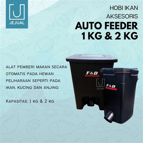 Jual Auto Feeder Kg Kg Pemberi Makan Pakan Ikan Anjing Kucing