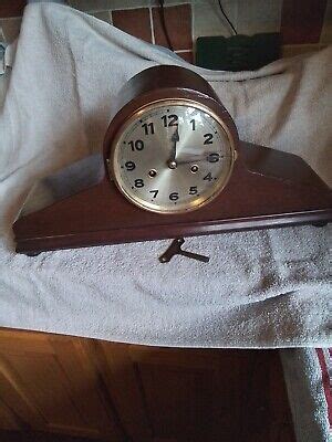 Vintage Chiming Napoleon Mantle Clock Ebay