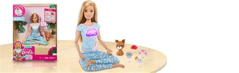 Barbie Breathe With Me Meditation Doll Blonde With Lights Guided Meditation Exercises