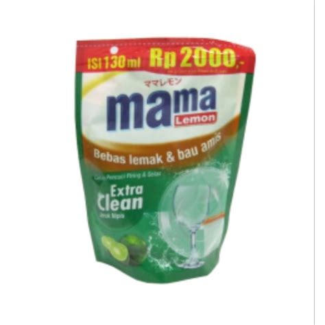 Jual Satuan Mama Lemon Cairan Pencuci Piring Extra Clean Jeruk