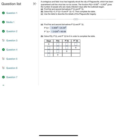 Solved A contagious and fatal virus has tragically struck | Chegg.com 