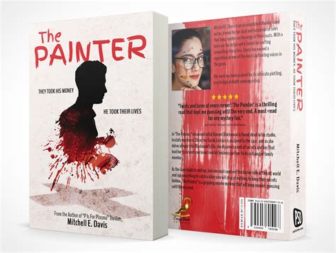 Free Psd 6x9 The Painter Book Cover Design