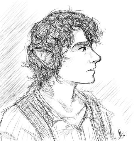 Bilbo Baggins Sketch By Smudgeandfrank On Deviantart Bilbo Baggins