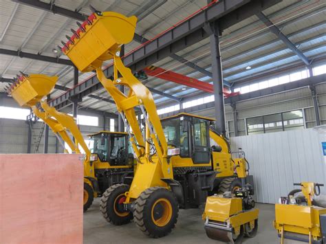 3400kg 4800kg 5 Ton 6 Ton 4 Wheel Drive Mini Tractor Backhoe Loader