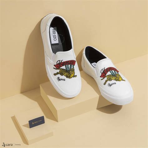 Kenzo Skate Jumping Tiger Slip On