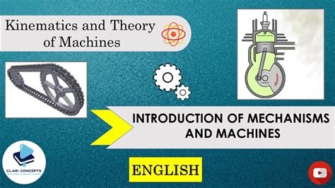 Introduction Of Mechanisms And Machines English Youtube