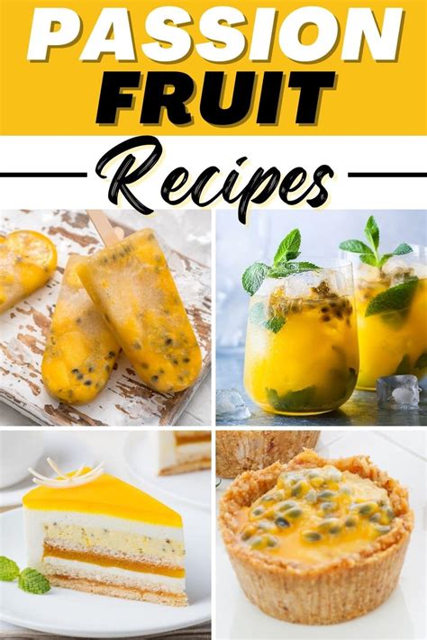 20 Fresh Passion Fruit Recipes - Insanely Good