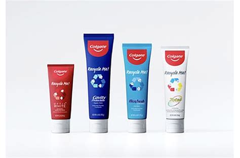 Colgate Launches New Recyclable Toothpaste Packaging