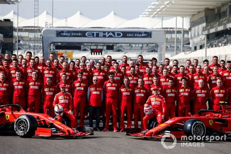 Ferrari Official Team Photo Including Sebastian Vettel Ferrari