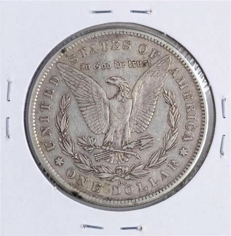 Lot 1878 Cc 1 Morgan Silver Dollar Coin W Counter Stamp