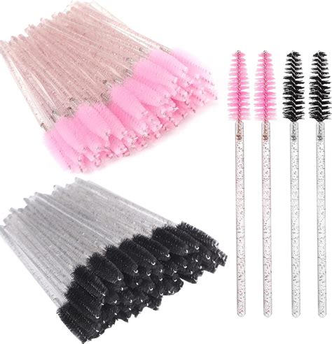 Lot De Brosses Cils Jetables Goupillon Cils Pinceau Cils Avec