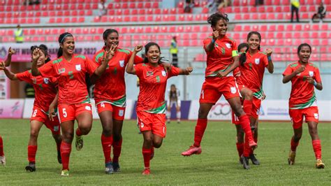 ANFA Bangladesh Thrash Bhutan To Reach SAFF Women S Championship Final