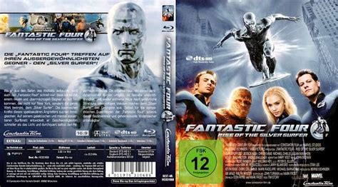 Fantastic Four 2 Rise Of The Silver Surfer German Blu Ray Cover