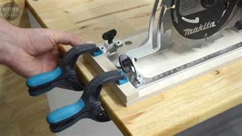 Simple Diy Circular Saw Straight Edge Guide With Pictures Allflavor Workshop