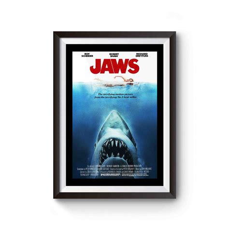 Jaws Cover Inspired Poster