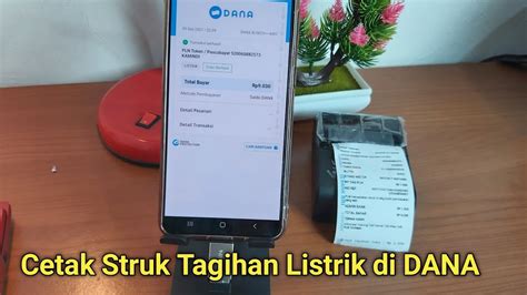 Cara Cetak Struk Tagihan Listrik Di Dana Buka Jasa Pembayaran Tagihan