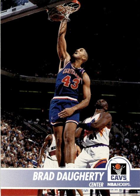 Nba Hoops Basketball Card Brad Daugherty Cleveland Cavaliers