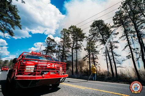 Forest Fire Erupts At 9,400-Acre Military Facility In NJ After Morning ...