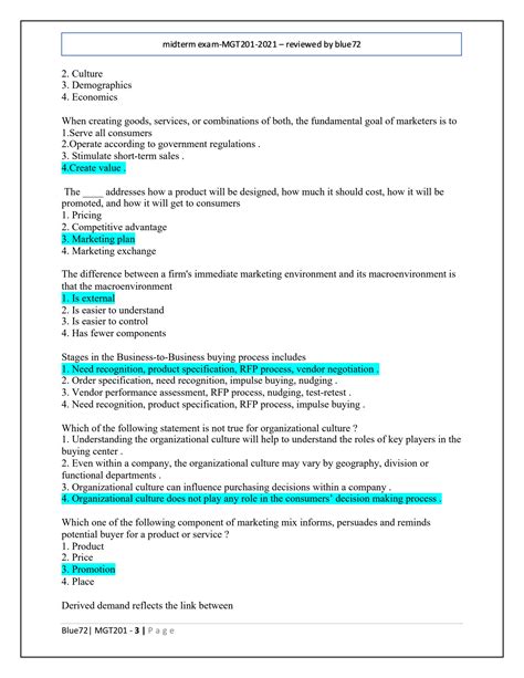 SOLUTION Mgt201 Midterm 2021 2022 Studypool