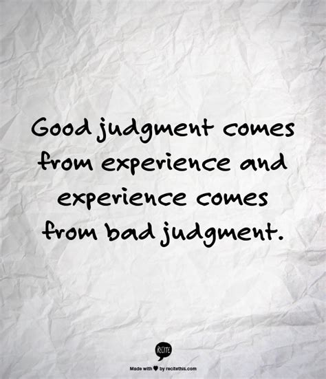 Judgment Quotes - ShortQuotes.cc