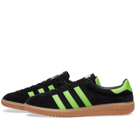 Adidas Bermuda Core Black & Green | END. (UK)