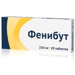 Фенибут тб 250мг №20 Озон