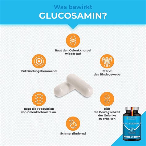 Nutrimea Glucosamin Chondroitin Hochdosiert Msm Mangan St