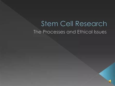 Ppt Stem Cell Research Powerpoint Presentation Free Download Id