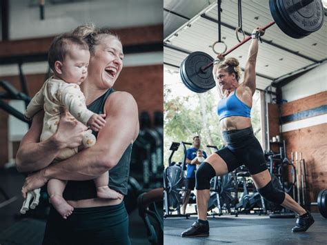 Six Time Fittest Woman On Earth Says Giving Birth Was Like Her First